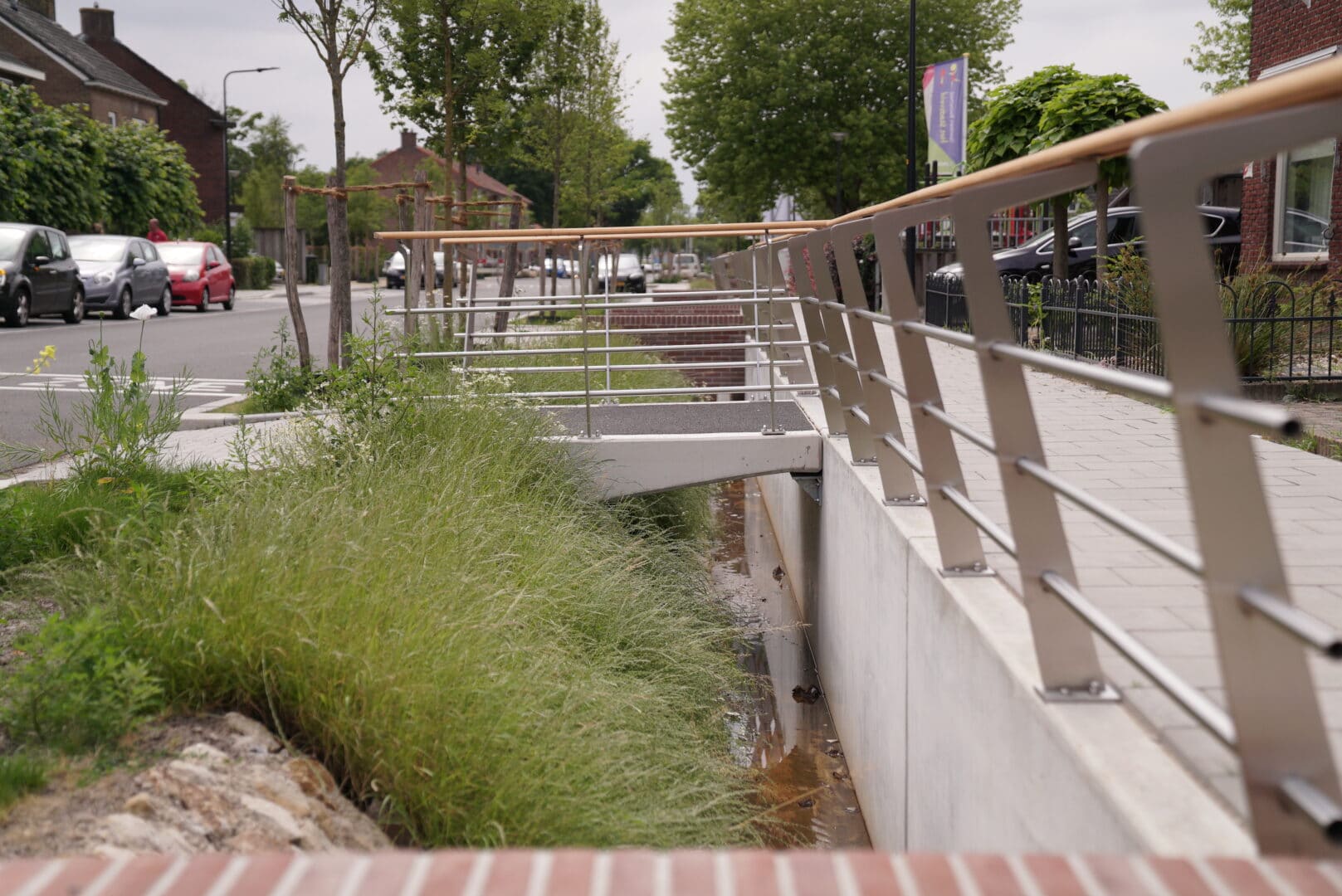 Bosch Beton - Stadsbeek in Enschede voorkomt wateroverlast in de wijken Pathmos en Stadsveld