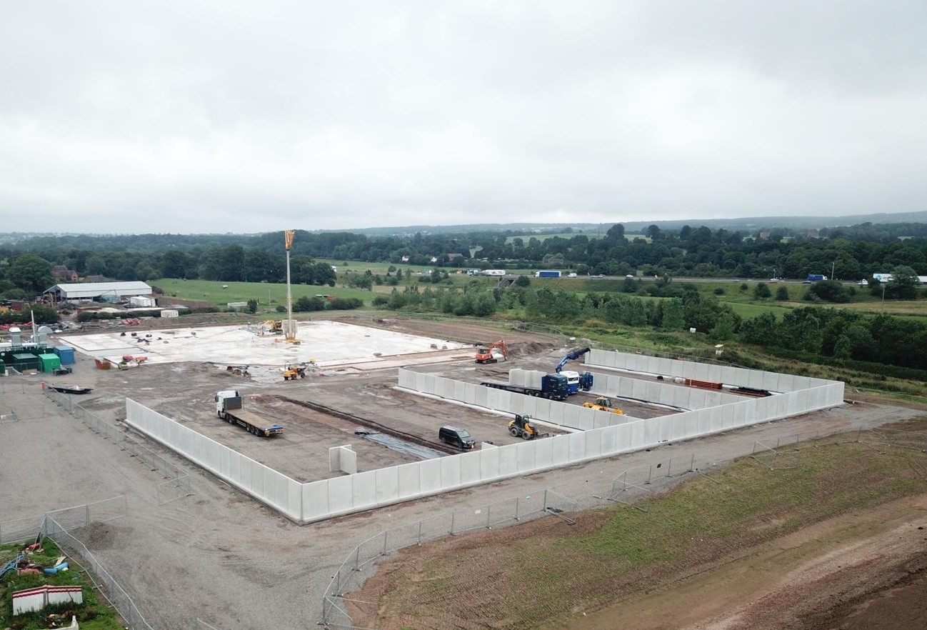 Bosch Beton - Biogasinstallatie Lower Drayton Farm in Staffordshire (UK)