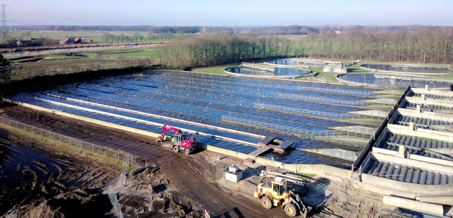 Bosch Beton - Innovatieve oplossing onder water voor rwzi De Sumpel in Almelo